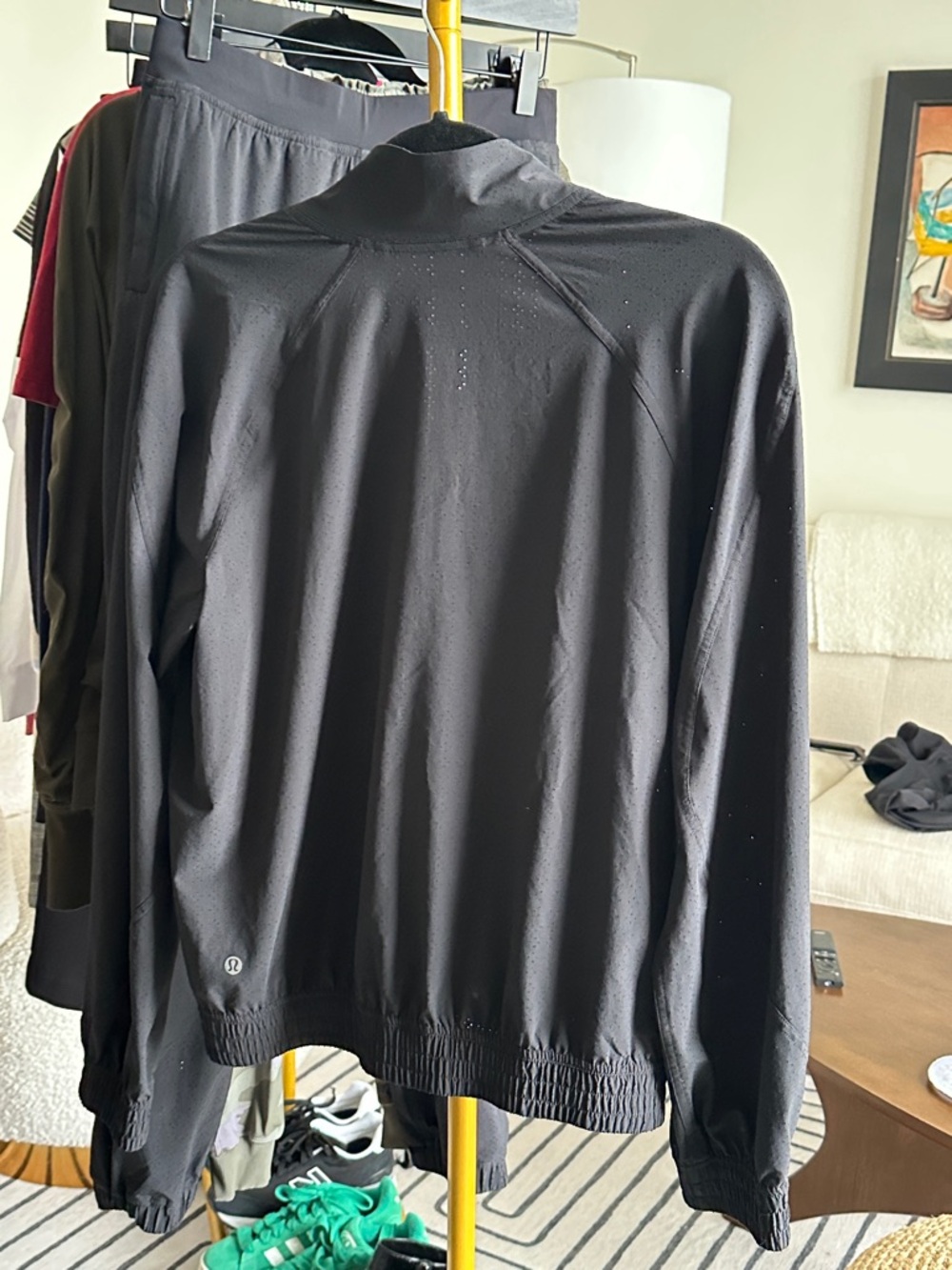 lululemon athletica Black Lightweight Jacket size 8